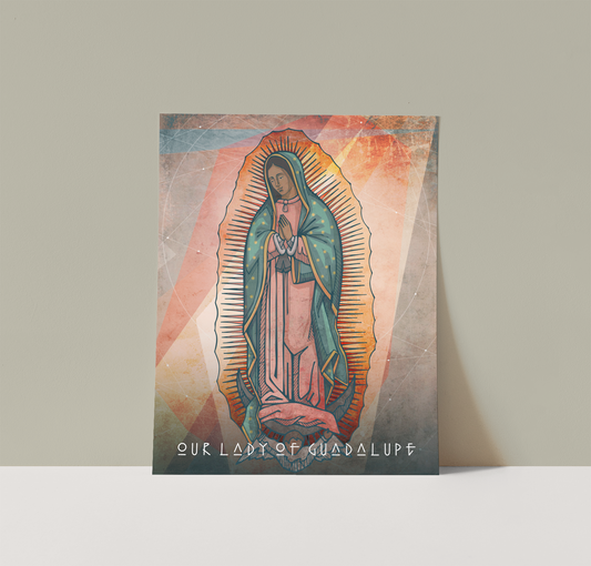 Saints Alive Our Lady of Guadalupe Print