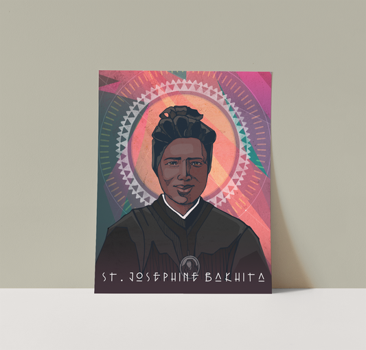 Saints Alive St. Josephine Bakhita Print