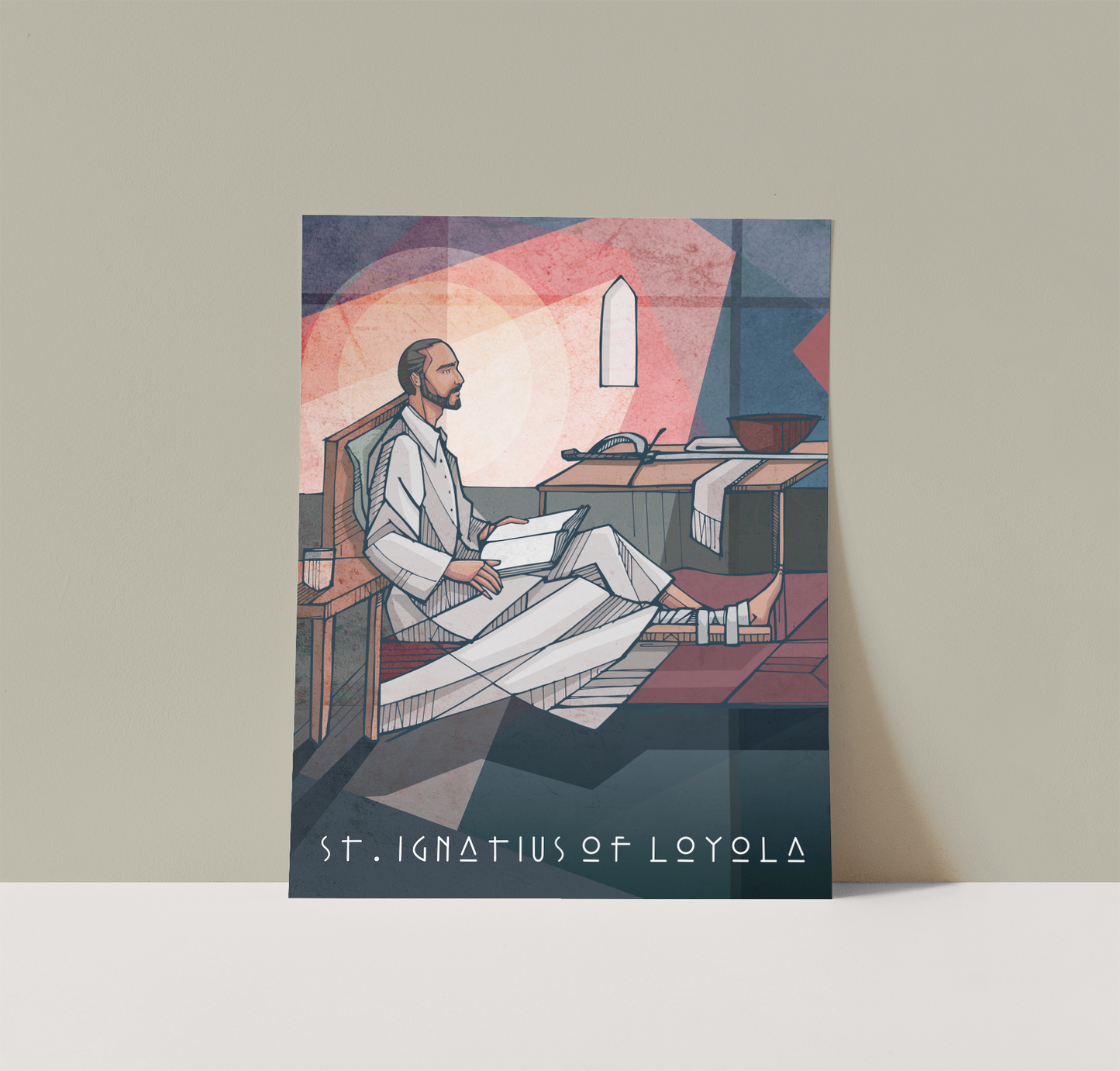 Saints Alive St. Ignatius of Loyola Print #1