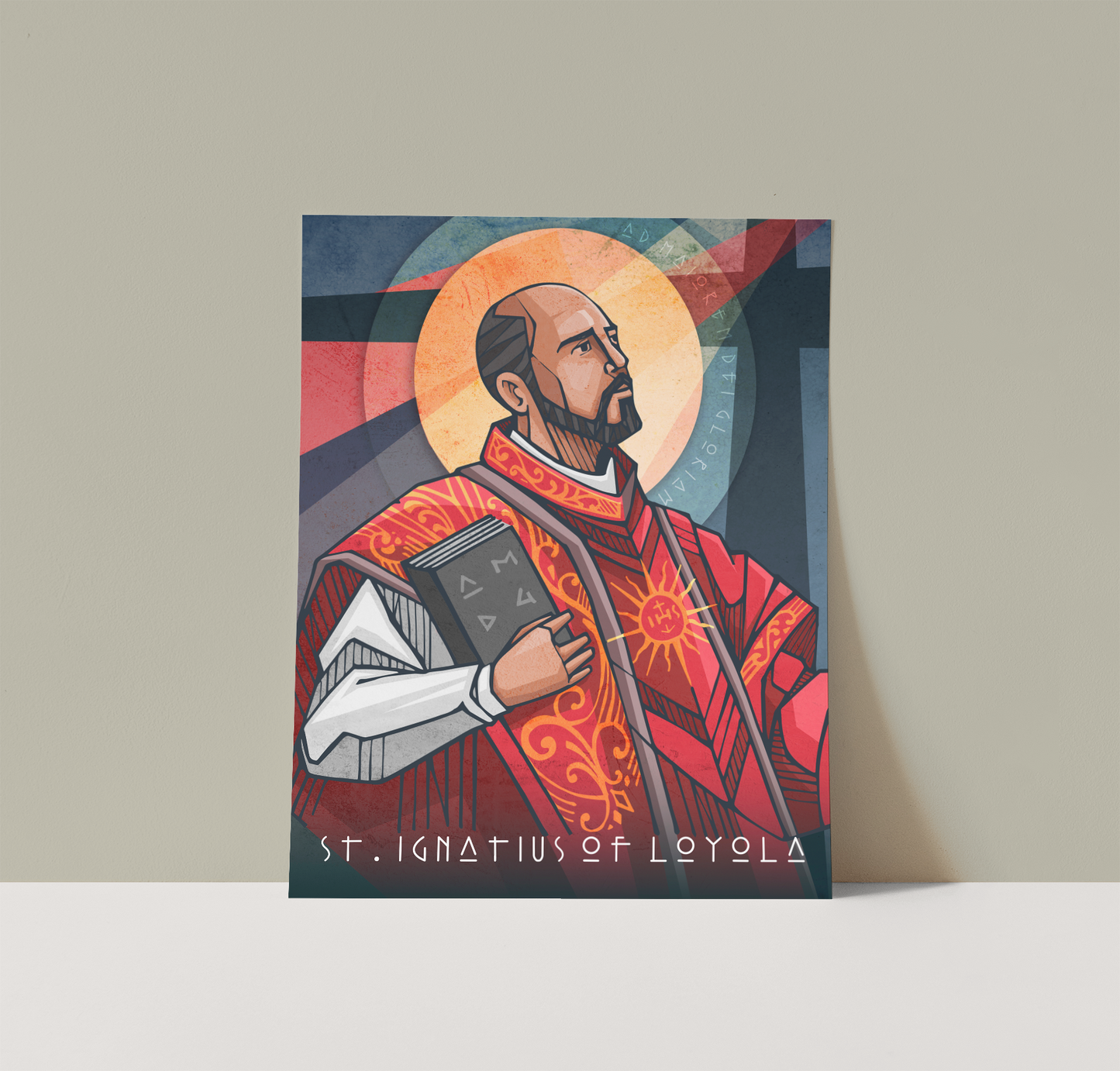 Saints Alive St. Ignatius of Loyola Print #2