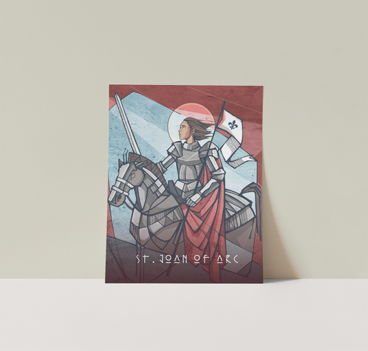 Saints Alive St. Joan of Arc Print