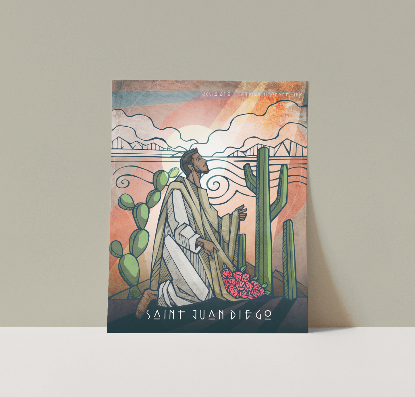 Saints Alive St. Juan Diego Print