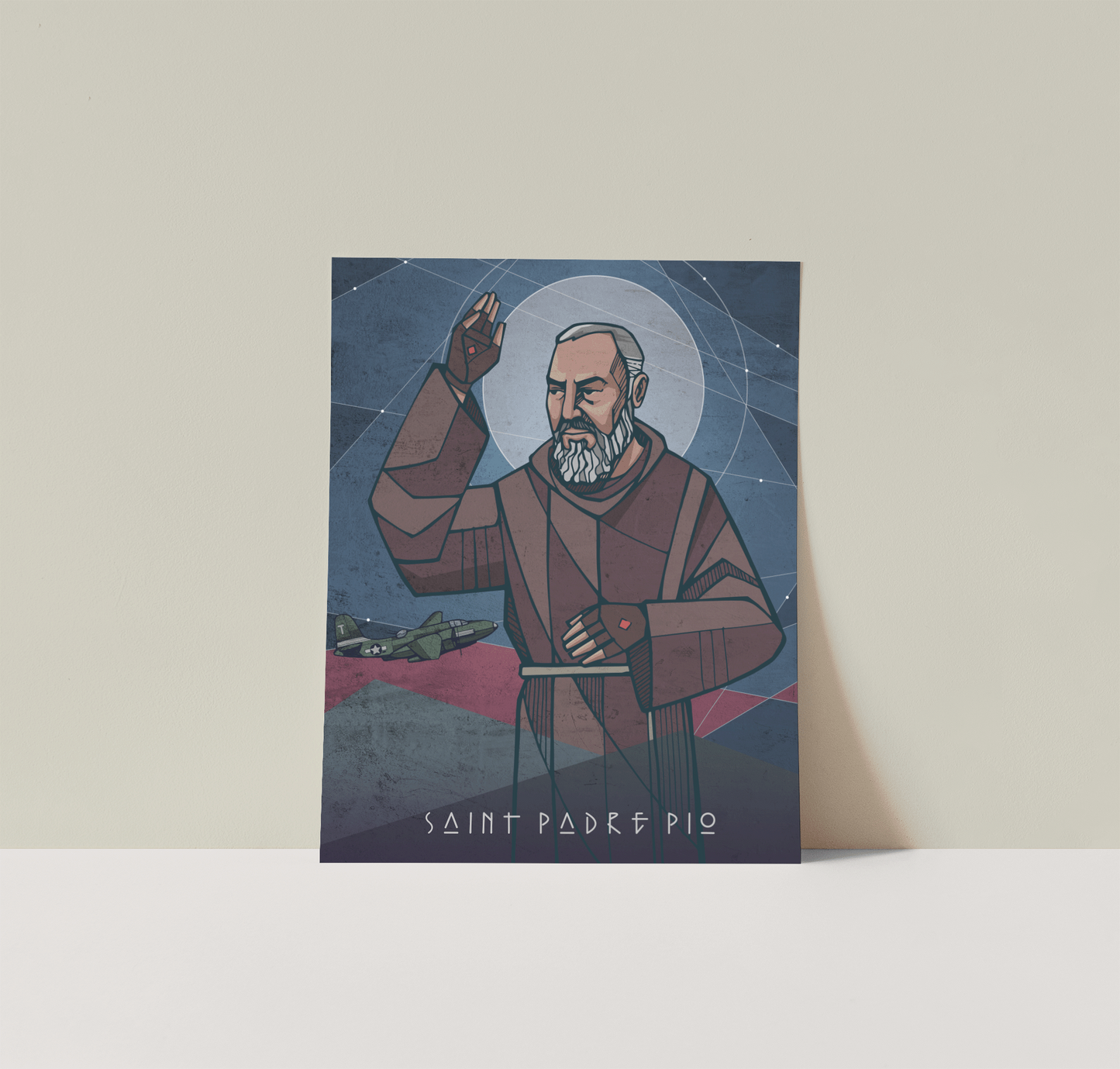 Saints Alive St. Padre Pio Print #2