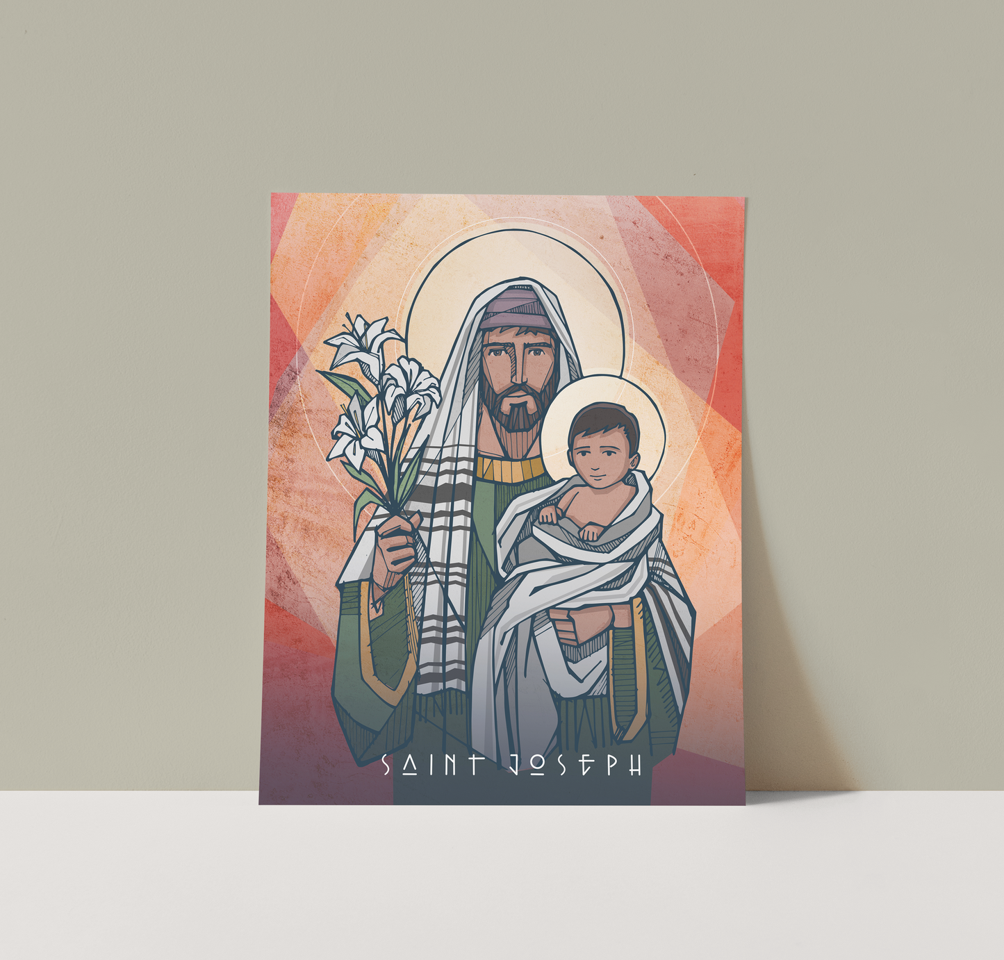 Saints Alive St. Joseph Print