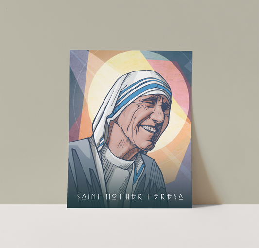 Saints Alive St. Mother Teresa Print #1