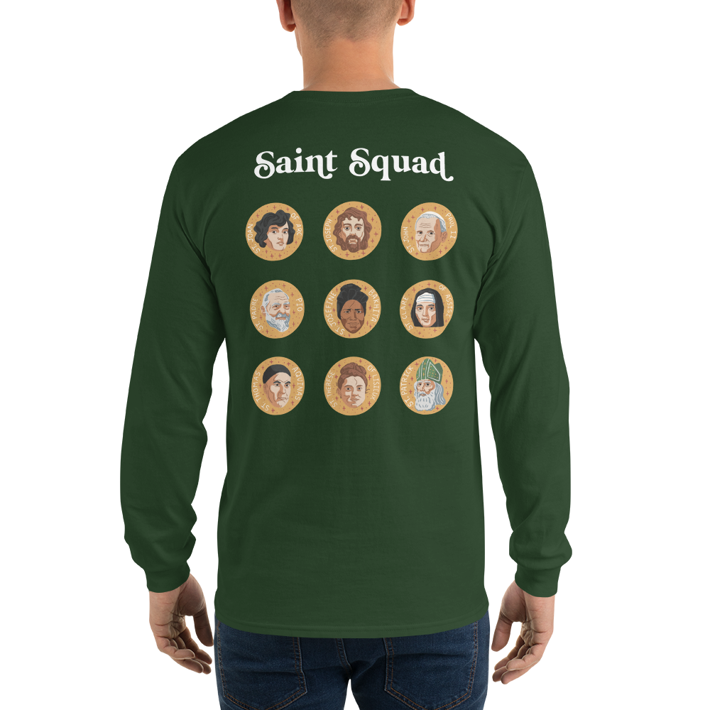 Saints Alive "Saint Squad" Adult Longsleeve Shirt